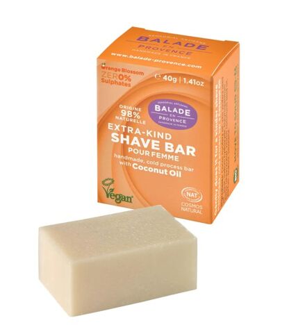 Shaving bar for women (orange blossom) - 40G