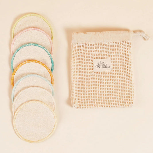 Atkārtoti lietojami kokvilnas spilventiņi — 7 gab.