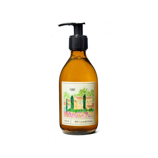 Roku un ķermeņa ziepes "Lavandu lauki" (250 ml, stikls)
