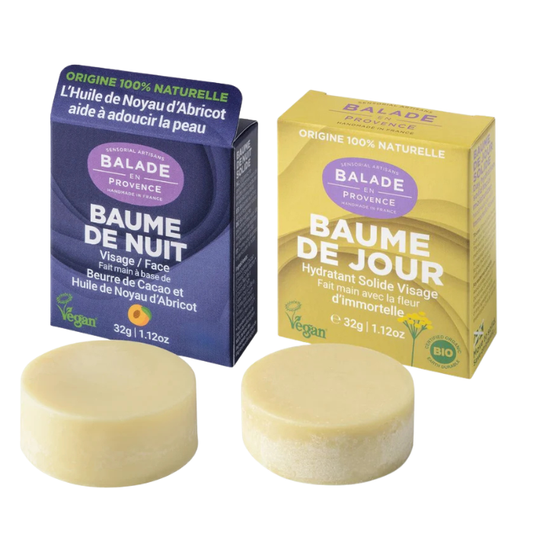 Set: Day and night balm.