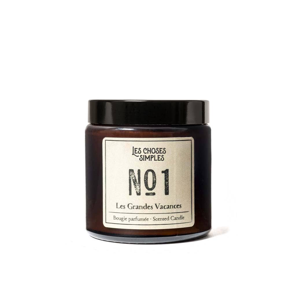 Small Scented Soy-Wax Candle - Nr1 (Amber)