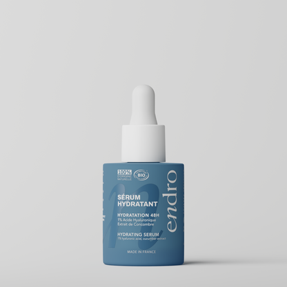 Endro Hydrating Serum on white background
